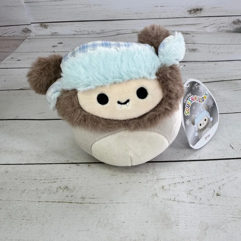 Squishmallows Dray Yeti Bigfoot 4.5